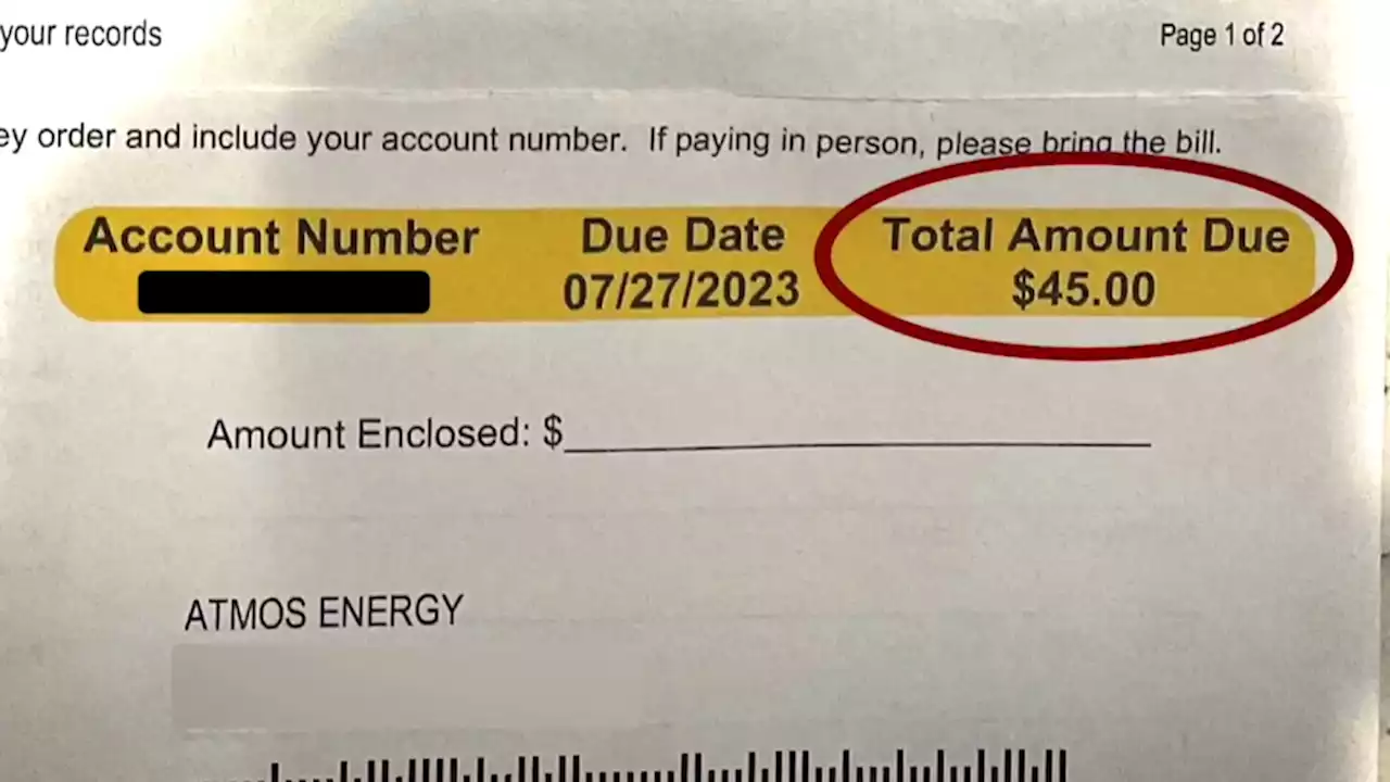 Some customers may see incorrect past due balances on gas bills