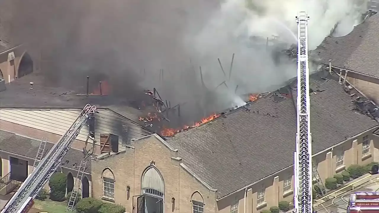 ‘The Lord was here': Firefighters save church sanctuary in 6-alarm East Oak Cliff fire