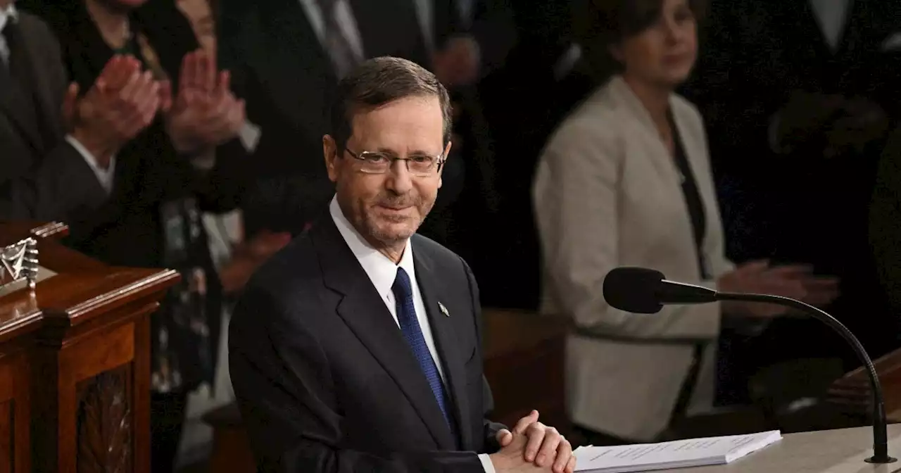 Israeli President Isaac Herzog affirms 'sacred bond' with the U.S. in speech to Congress