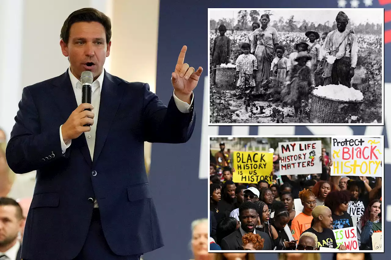 New Florida black history curriculum says slavery had ‘personal benefits’