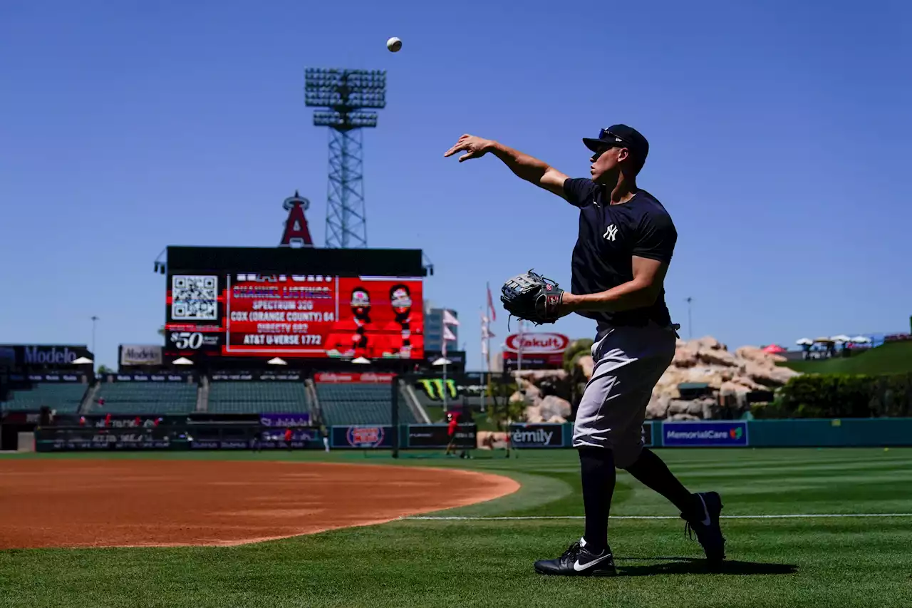 Yankees’ Aaron Judge runs bases in important recovery step from toe injury