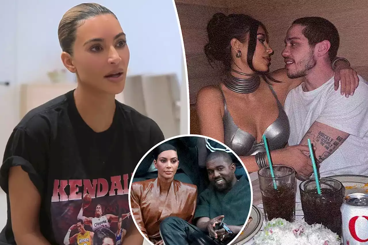 Kim Kardashian: I ‘jumped into’ Pete Davidson relationship to ‘run’ from Kanye West drama