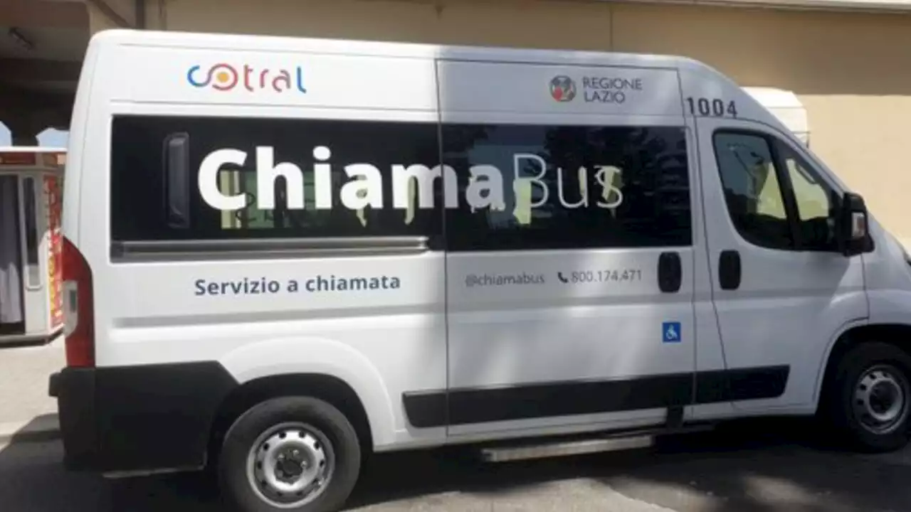 Oltre 2.000 corse prenotate in due mesi e mezzo per la navetta Cotral 'Chiamabus'