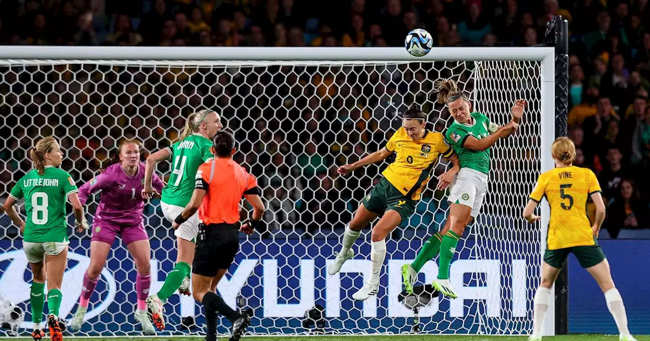 Australia 1 Ireland 0: World Cup debut ends in defeat but there's great hope