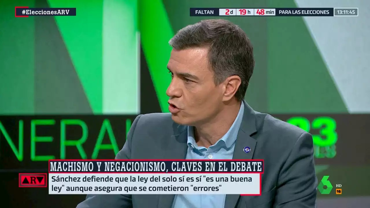 Pedro Sánchez: 'PP y Vox comparten un objetivo, la involución, desmontar todo lo que hemos conseguido'