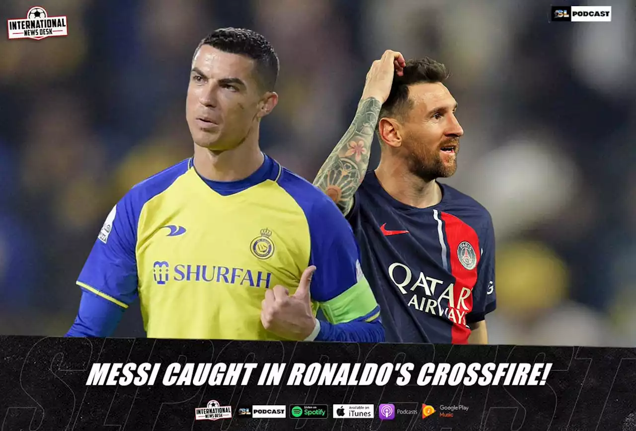 Messi Caught In Ronaldo's Crossfire! | Soccer Laduma