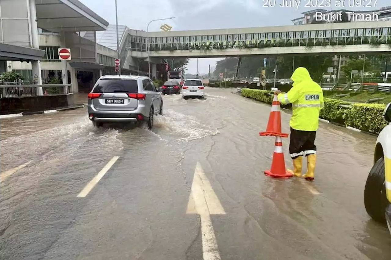 4 hours of rain in western S’pore on Thursday nearly equals July monthly average