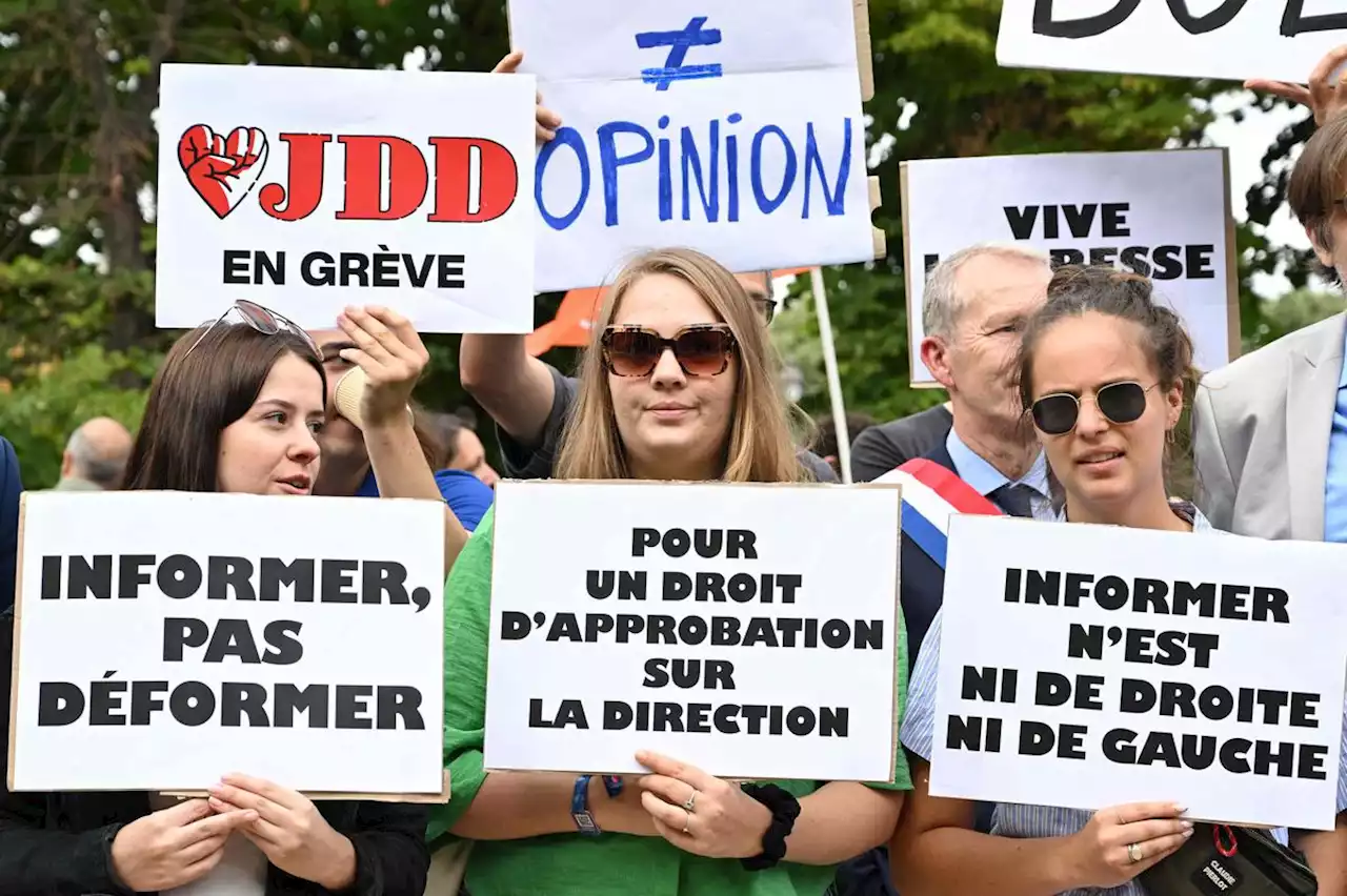 La rédaction du JDD débute son 28e jour de grève