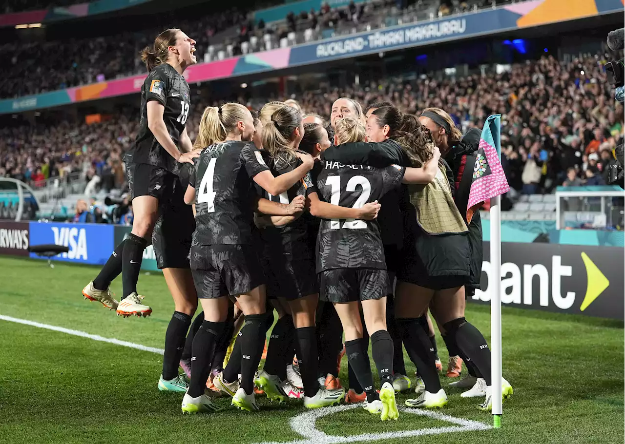 New Zealand players in tears as they secure shock win over Norway