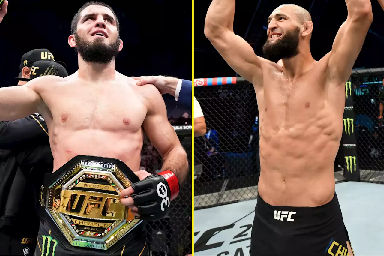 UFC 294 takes shape as Islam Makhachev and Khamzat Chimaev get big-name opponents