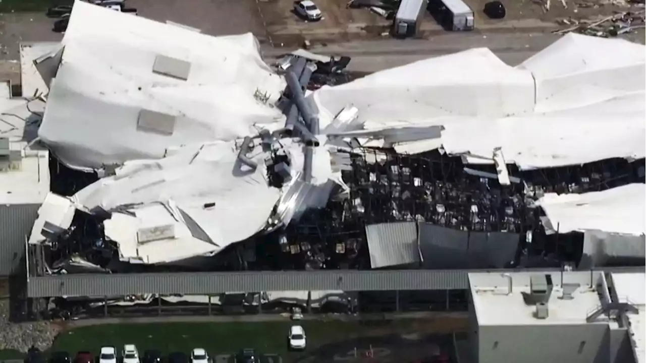 Pfizer Pharmaceutical Plant Damaged by Tornado in North Carolina