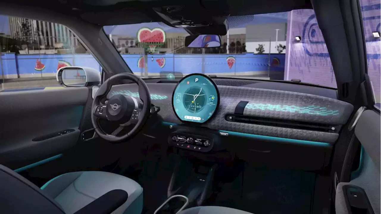 2025 Mini Cooper interior reveals minimalist retro design, massive screen