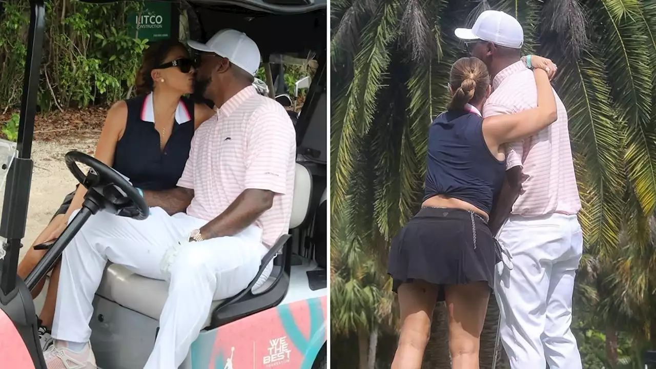 Larsa Pippen, Marcus Jordan Show Major PDA At DJ Khaled's Charity Golf Tournament