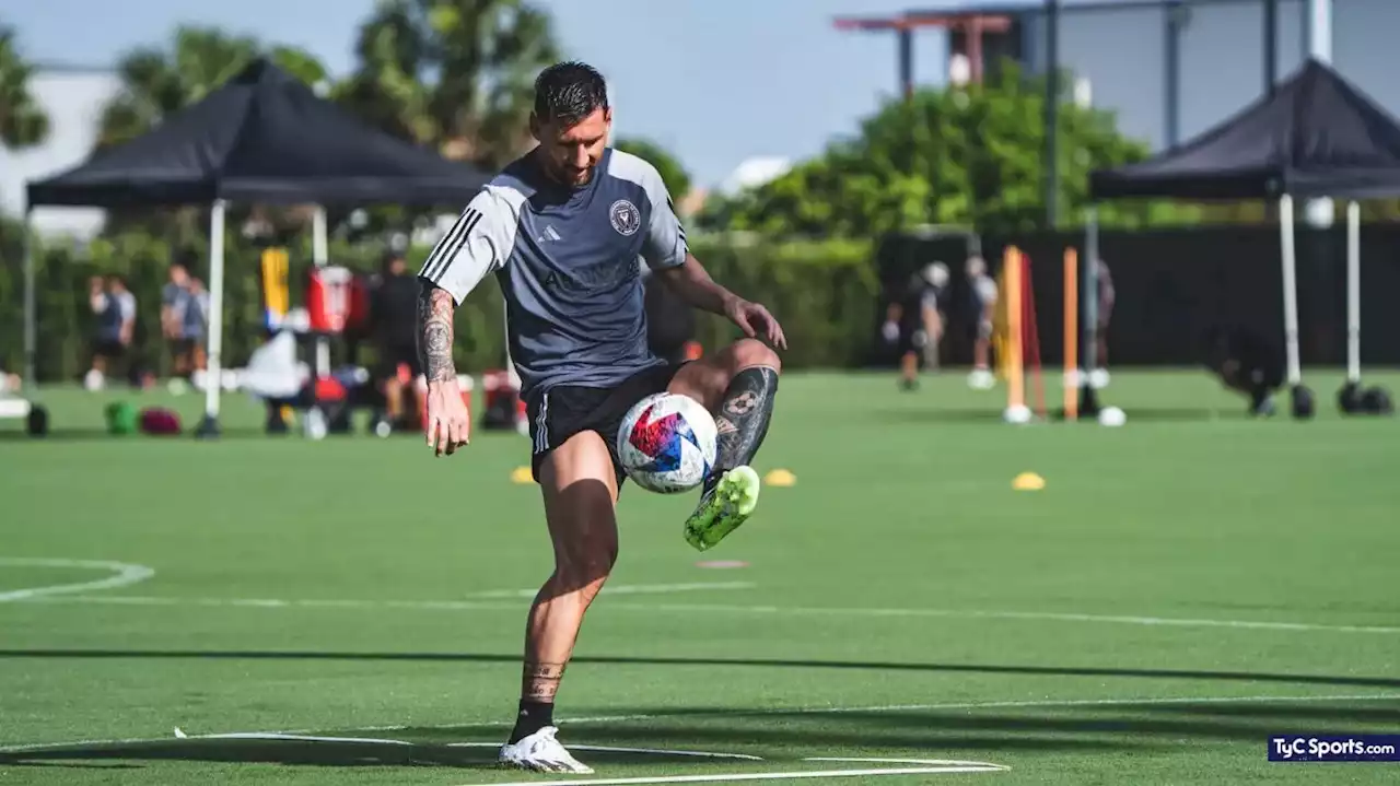 La IMAGEN que usó Inter Miami para promocionar el DEBUT de Messi - TyC Sports