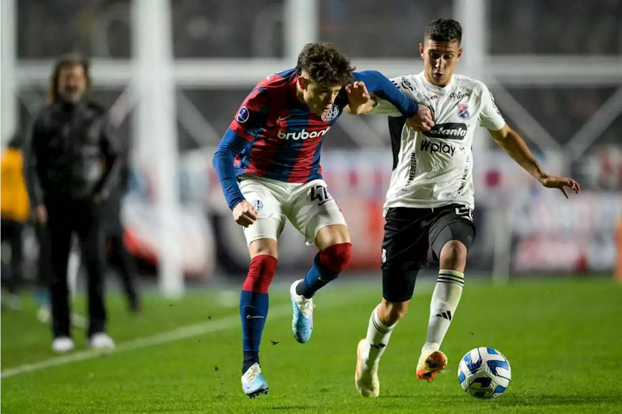 Medellín perdió 2-0 contra San Lorenzo y quedó eliminado de la Copa Sudamericana