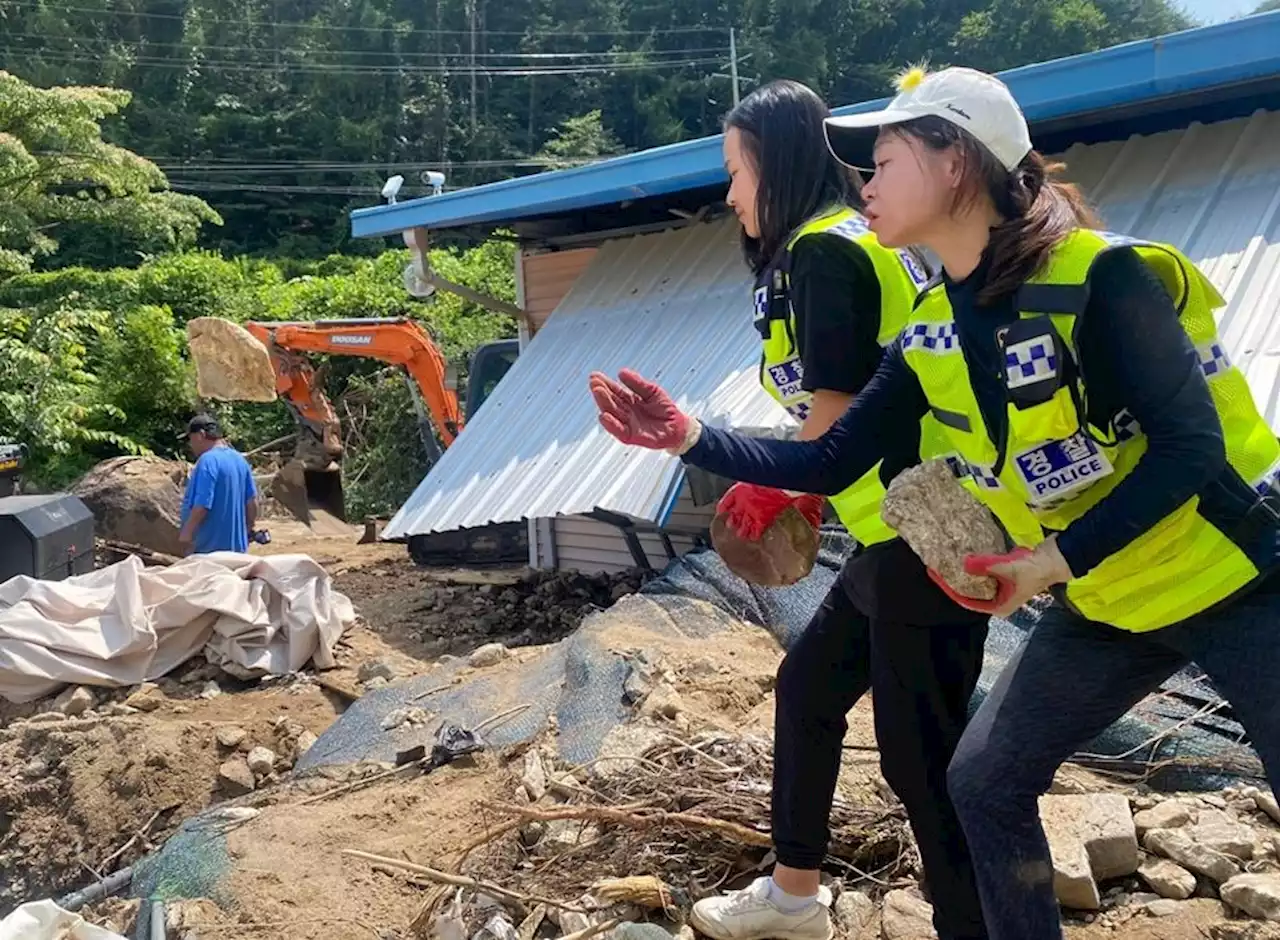 '작은 힘 보태고 싶어'…너도나도 예천 수색·응급복구 지원 | 연합뉴스