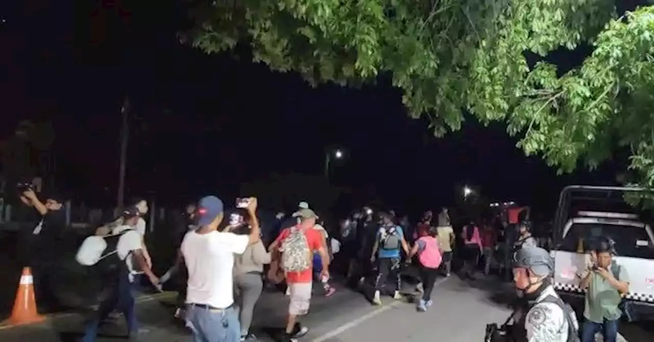 Mexico’s National Guard Escorting New Migrant Caravan Headed to U.S. Border