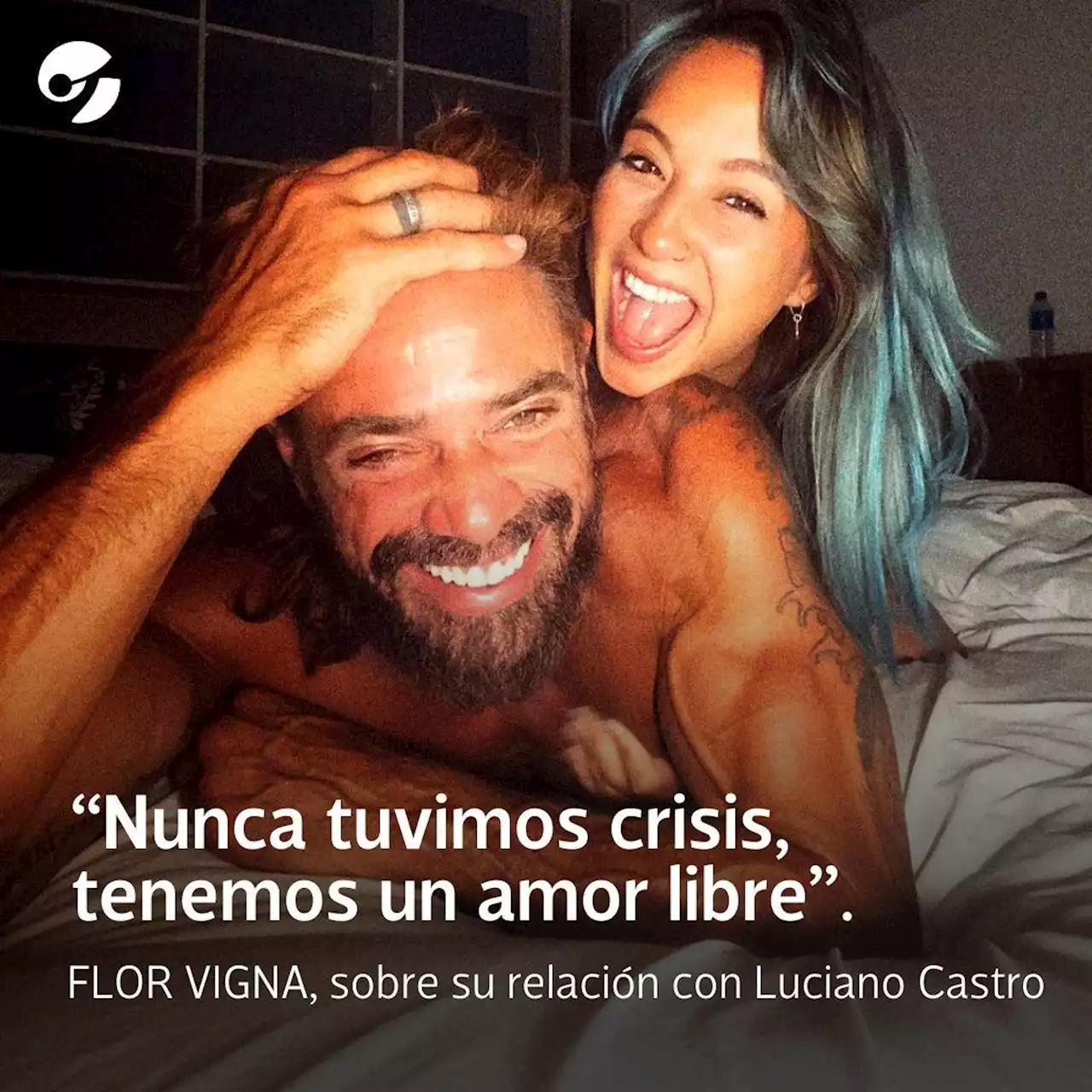 Flor Vigna enfrentó los rumores de crisis con Luciano Castro y recordó su relación con Nico Occhiato