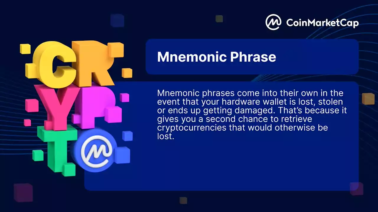 Mnemonic Phrase Definition | CoinMarketCap