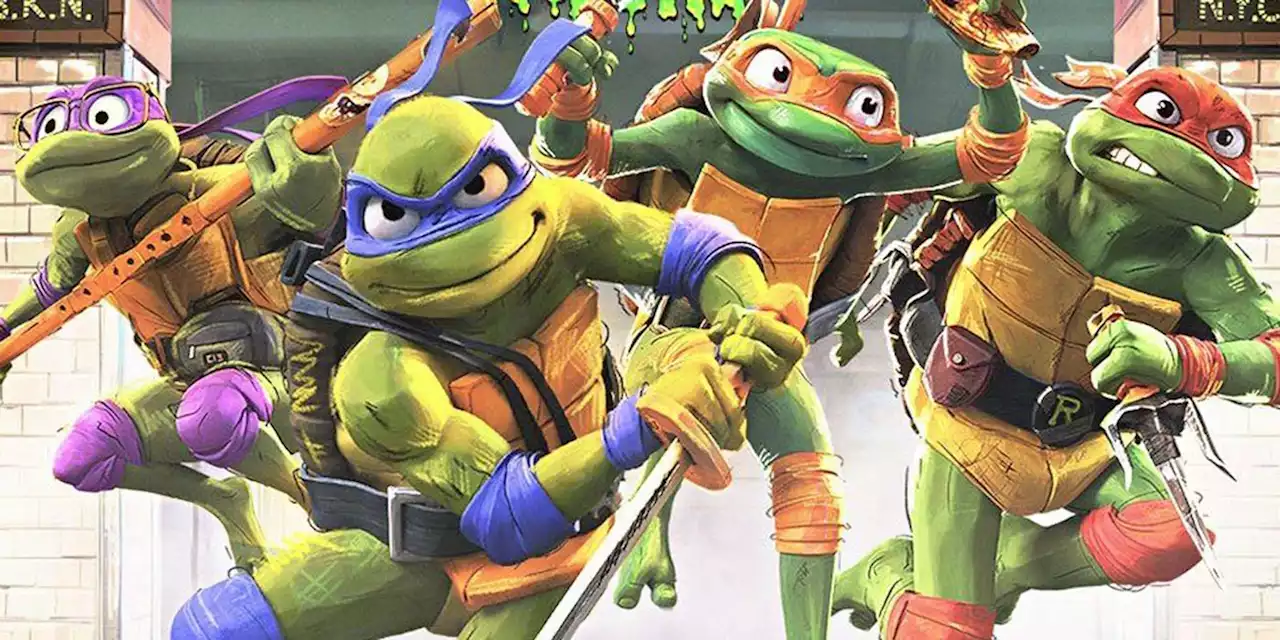 'TMNT: Mutant Mayhem' Clip: Splinter Catchers the Turtles Sneaking Around