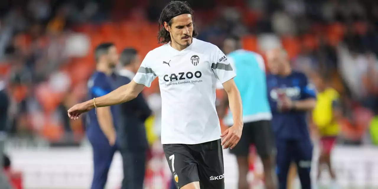 'Valencia, Cavani sempre più vicino all'addio: ecco la nuova possibile squadra'