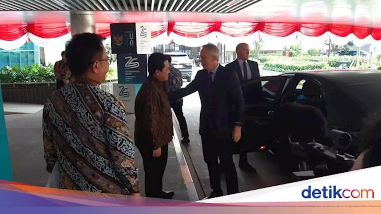 Erick Thohir-Tony Blair Ngobrol Satu Jam, Ini yang Dibahas