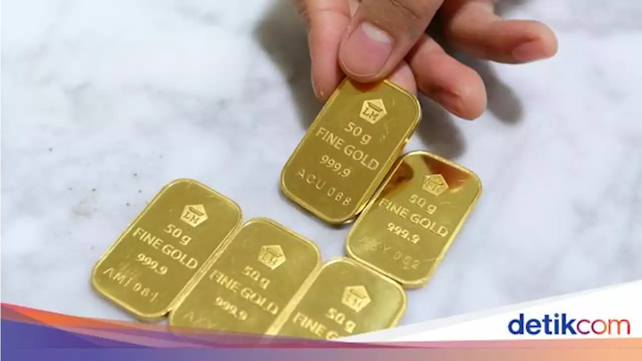 Harga Emas Hari Ini Turun! Jadi Segini Nih