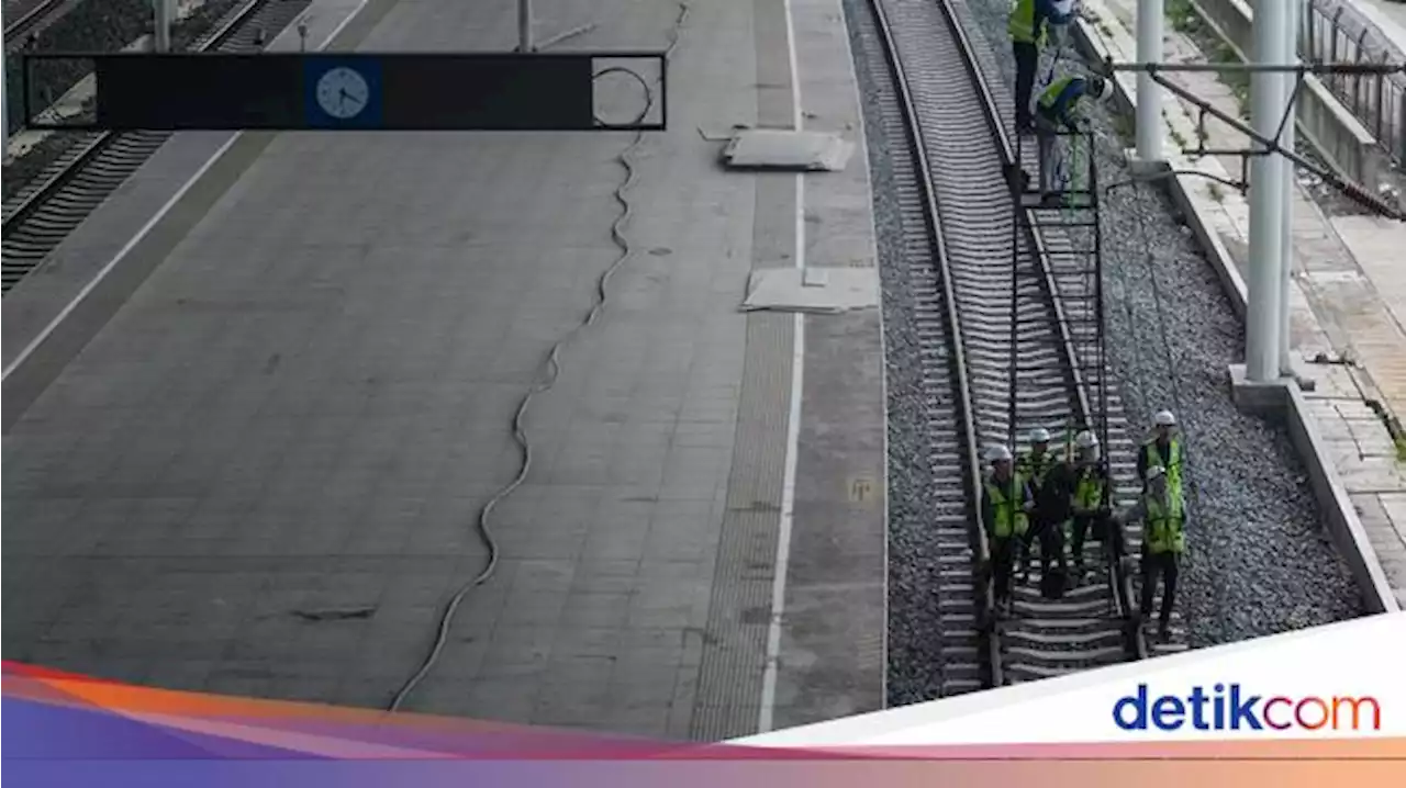 Mengintip Kesiapan Sarana Penunjang Kereta Cepat yang Bulan Depan Diresmikan