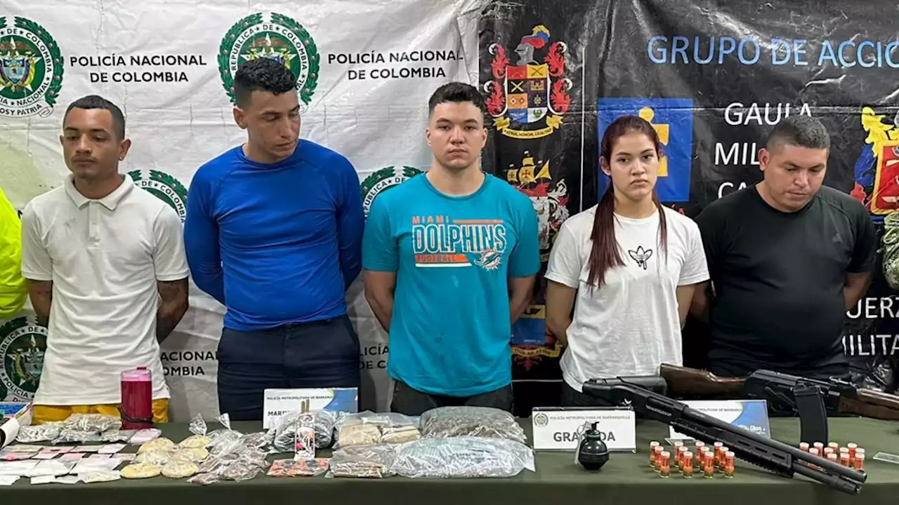 Caen ‘Los Cyber’, banda dedicada a la venta de narcóticos en Barranquilla