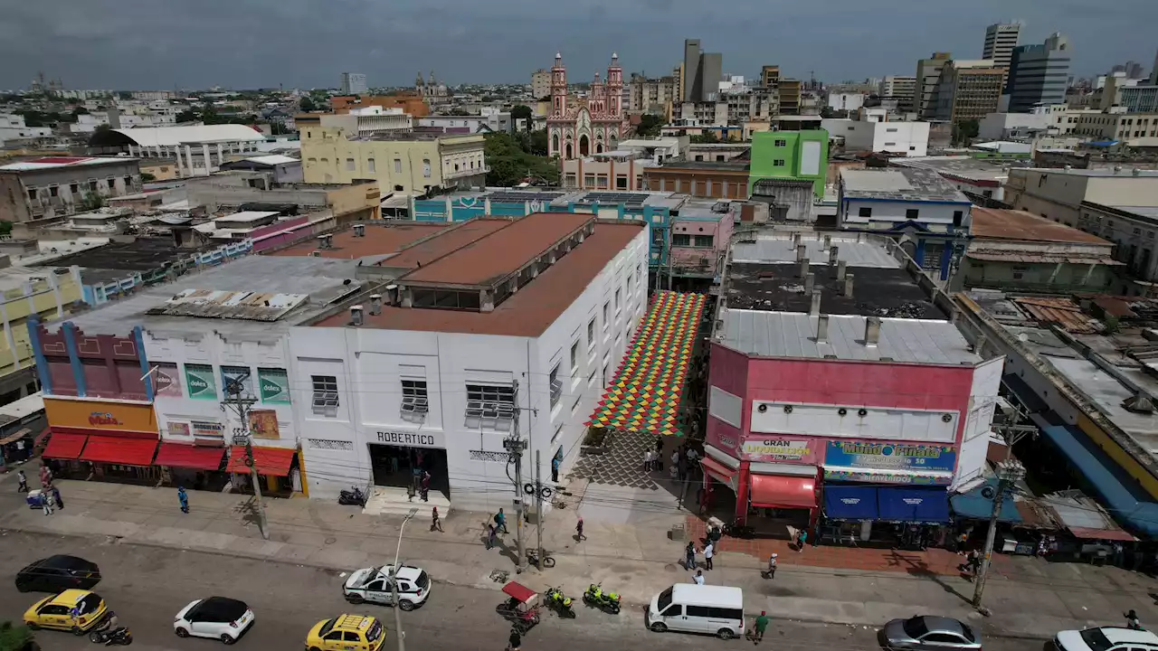 Más de 400 vendedores han sido reubicados en Centro Histórico de Barranquilla