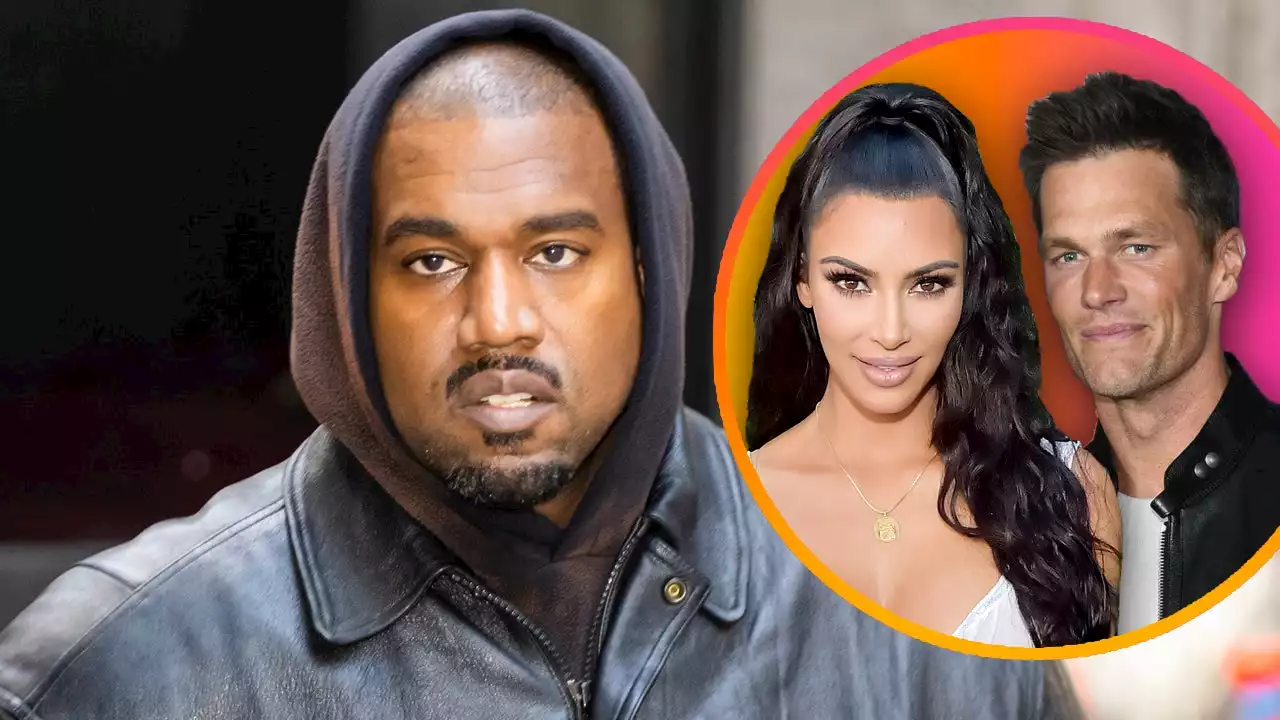 How Kanye West Feels About Kim Kardashian and Tom Brady Romance Rumors