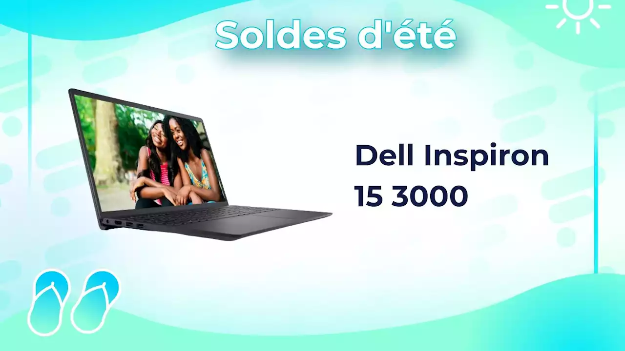 Ce laptop Dell, doté d'un Ryzen 5, ne dépasse pas les 450 € pendant les soldes