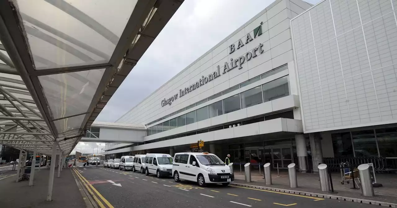 Holidaymakers taken off plane at Glasgow Airport after mid-air emergency