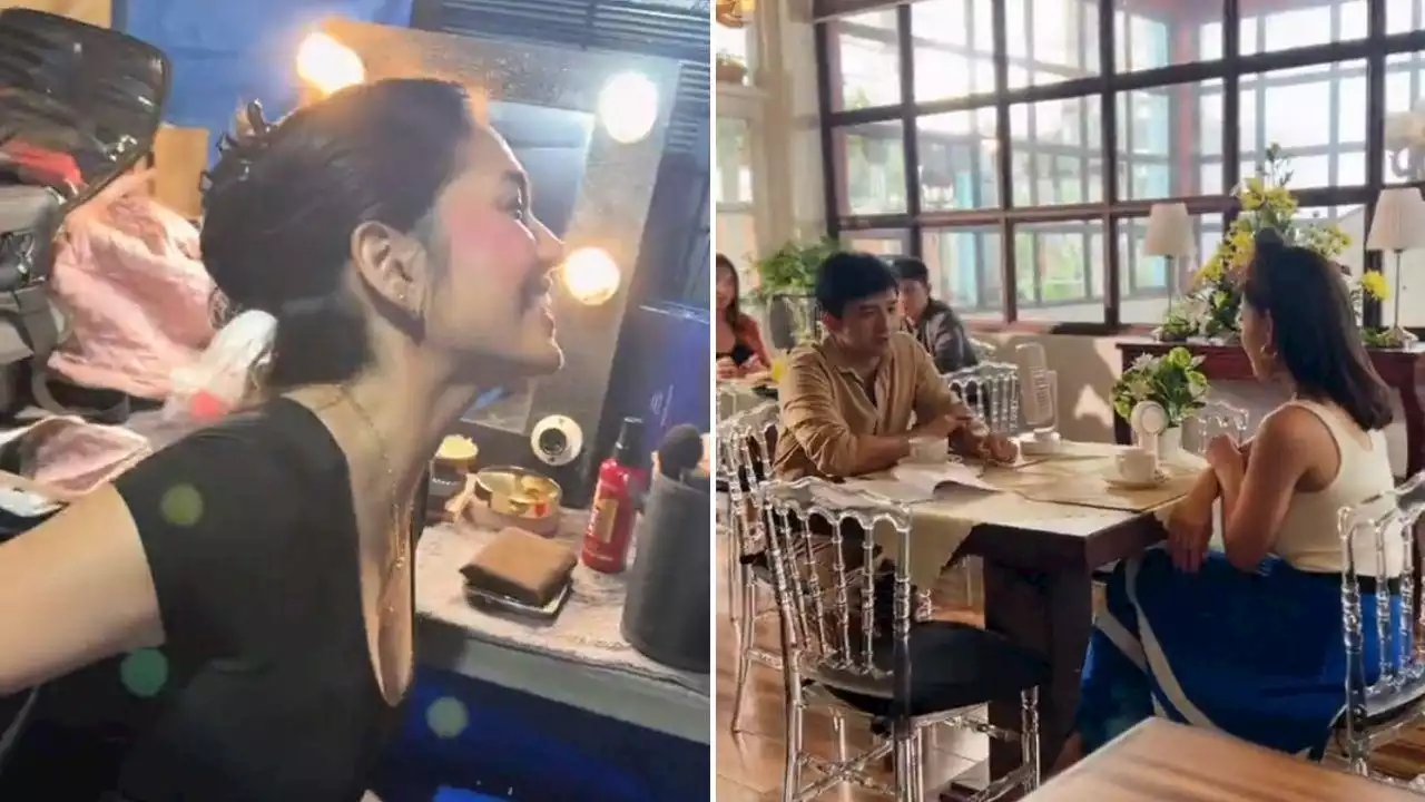 Andrea Torres shares glimpse of 'Love Before Sunrise' set in TikTok vlog