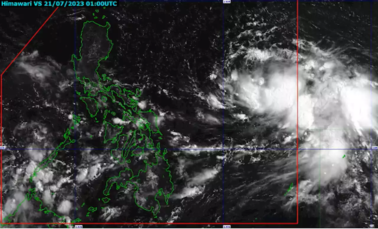 LPA east of Southern Luzon now TD Egay