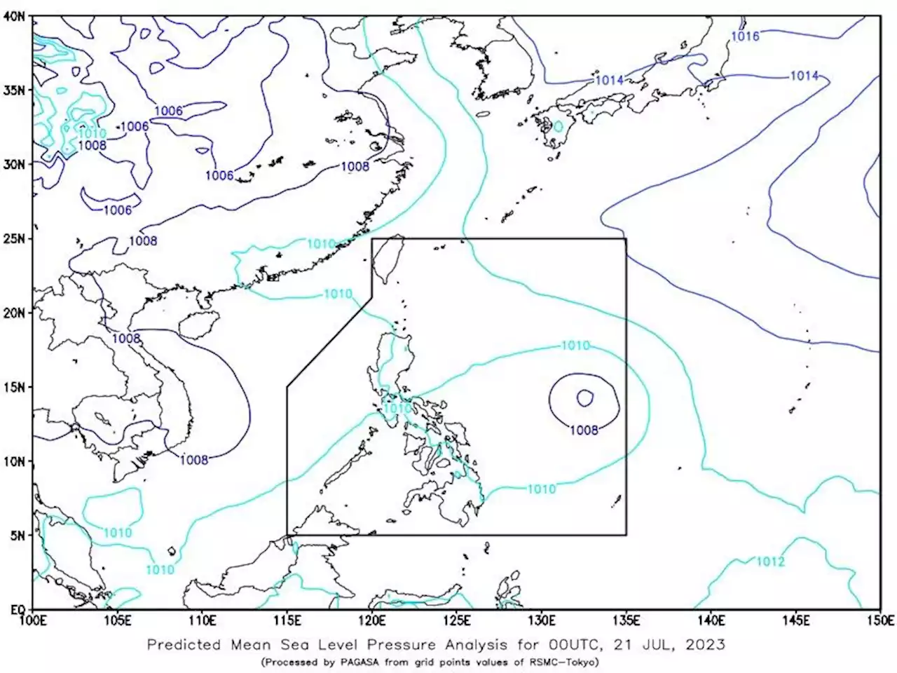 LPA may develop into tropical depression on Friday, typhoon by Monday