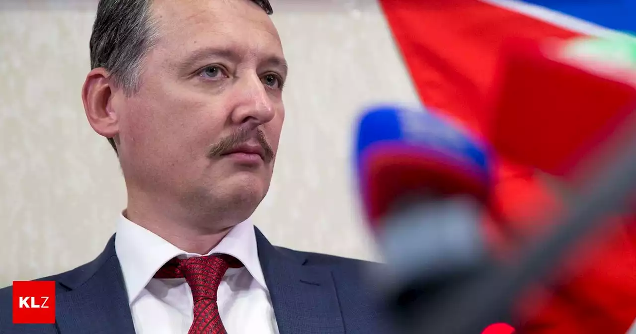 Kritisierte Kriegsführung Russlands: Nationalist und Putin-Kritiker Girkin festgenommen