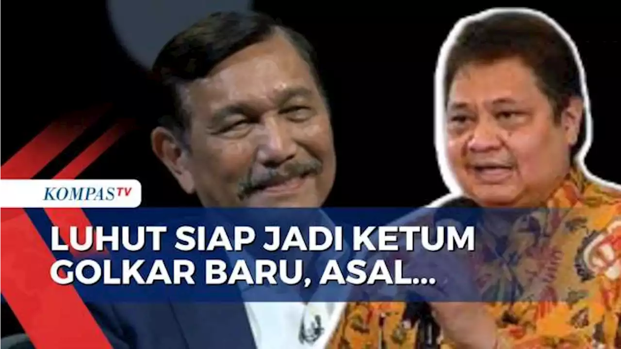 Jawaban Luhut soal Ide Munaslub hingga Siap Jadi Ketua Umum Golkar yang Baru!