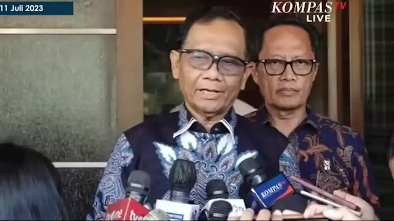 Mahfud MD Tegaskan Tak Ada yang Boleh Intervensi PPATK: Jenderal dan Menteri Tidak Boleh