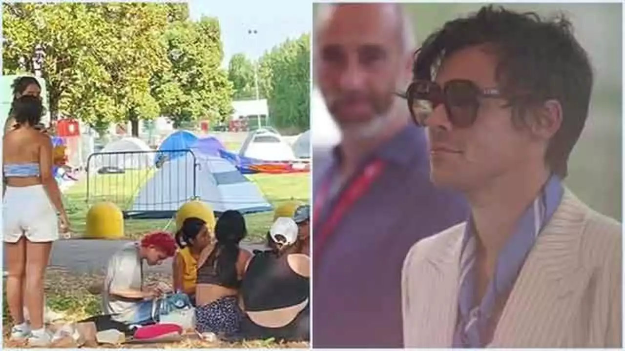 Tutti pazzi per Harry Styles, a Campovolo i fan in fila da giorni: l'attesa, tra regole e tende