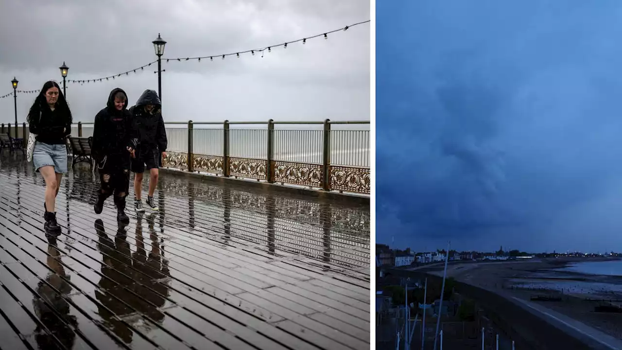 Nearly one month’s worth of rain to drench UK this weekend, Met Office warns