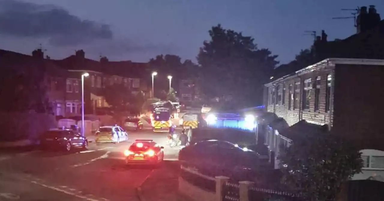 Residents hear 'loud bangs' before fire following 'disturbance' in street