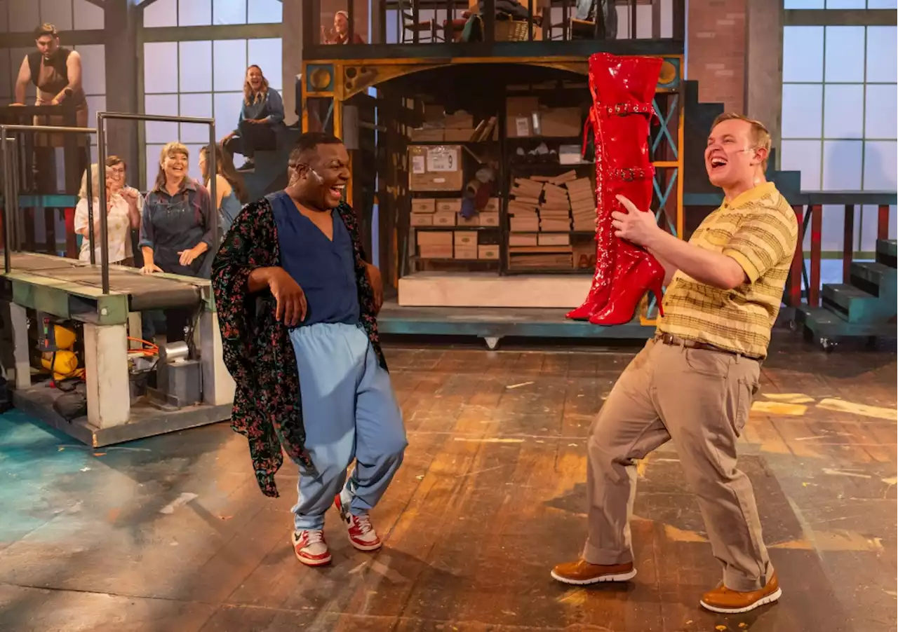 Review: ‘Kinky Boots’ gets a shiny (red) new production in San Jose