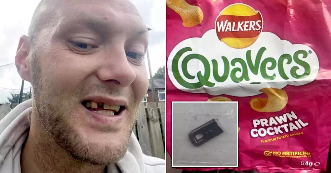 Man vows never to eat Quavers again after nasty surprise: 'I could taste blood'