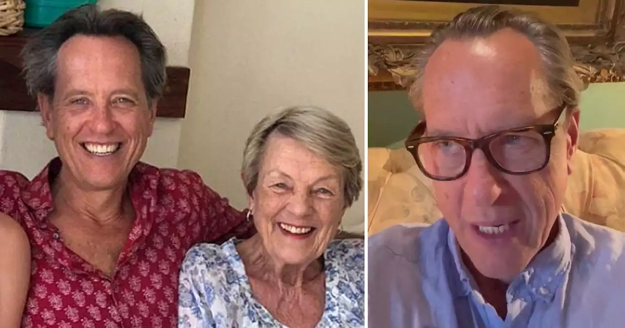 Richard E Grant announces death of mum at 93