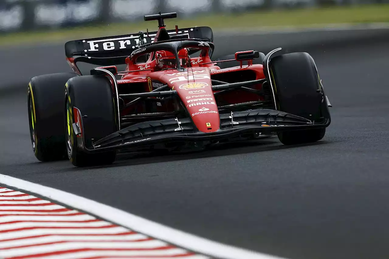 F1 Hungarian GP: Leclerc pips Norris by 0.015s in second practice