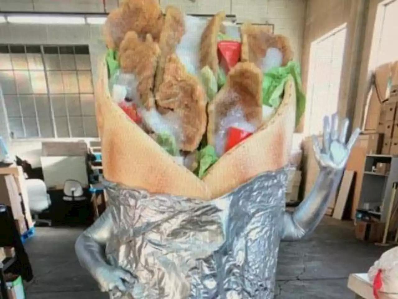 'Lettuce is sacrilegious': How a four-foot-seven donair costume reignited a food feud