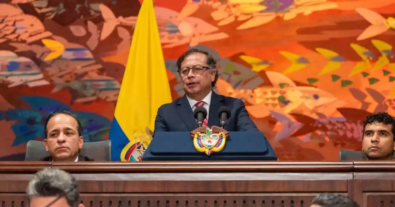 Al presidente Petro le gritaron “mentiroso” durante su discurso en instalación del Congreso