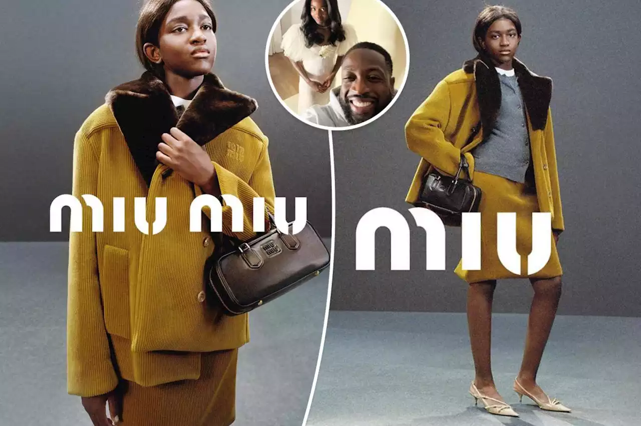 Dwyane Wade’s daughter Zaya scores Miu Miu ad campaign: ‘Slay every single time’