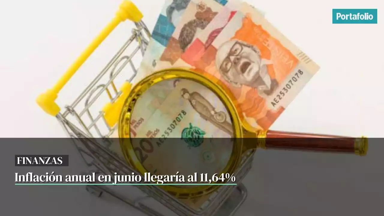 Inflación anual en julio llegaría al 11,64%